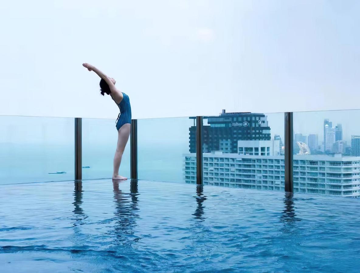 Great Location With Infinity Pool -Central Pattaya公寓 外观 照片