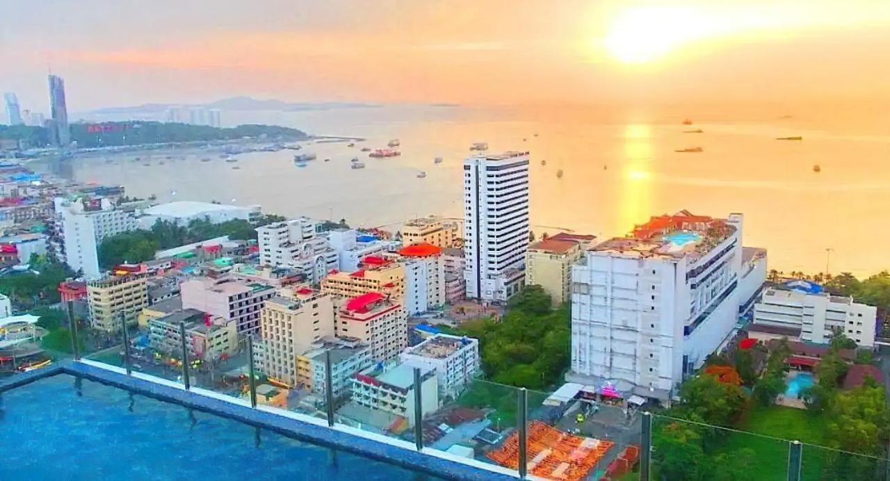 Great Location With Infinity Pool -Central Pattaya公寓 外观 照片