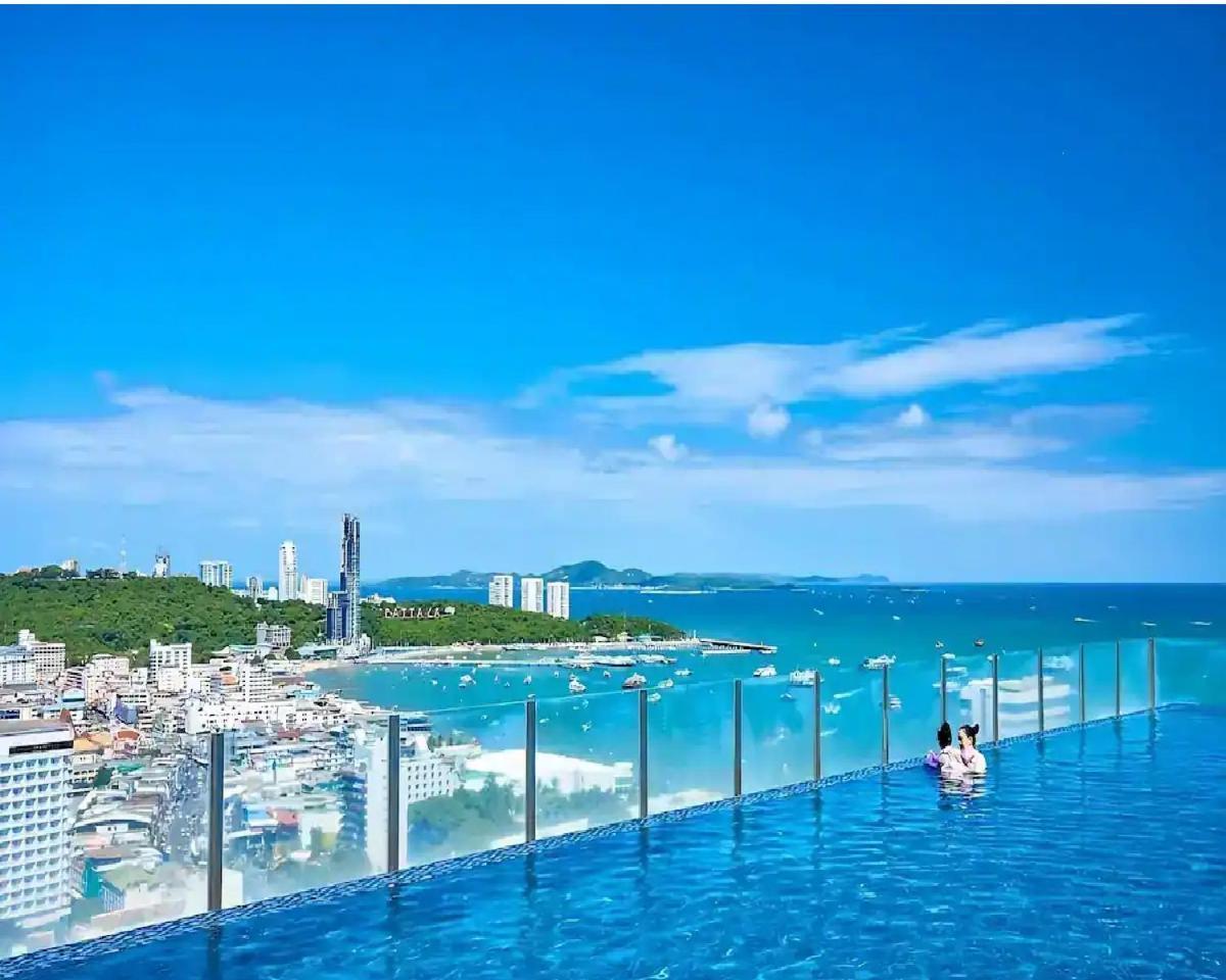Great Location With Infinity Pool -Central Pattaya公寓 外观 照片